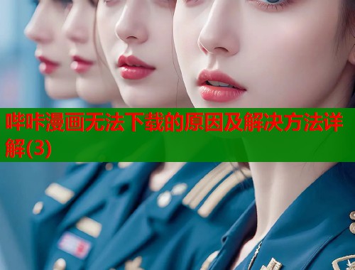 哔咔漫画无法下载的原因及解决方法详解(3)  第1张