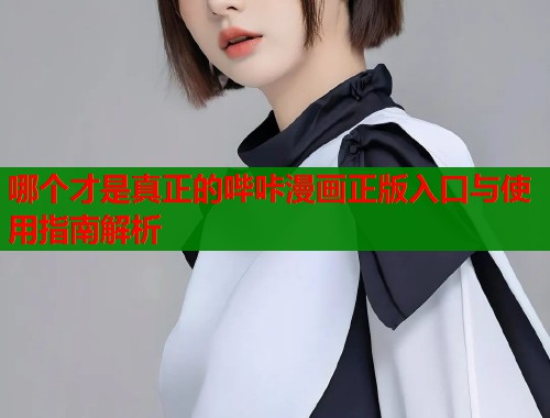 哪个才是真正的哔咔漫画正版入口与使用指南解析